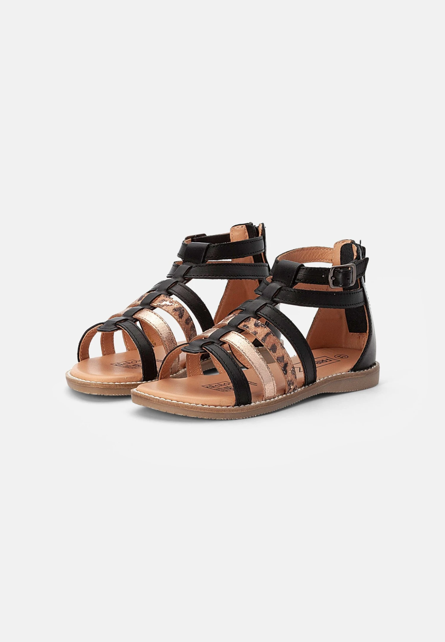 Friboo Leather - Sandalen - Black 4 Friboo Leather - Sandalen - Black - Afbeelding 2