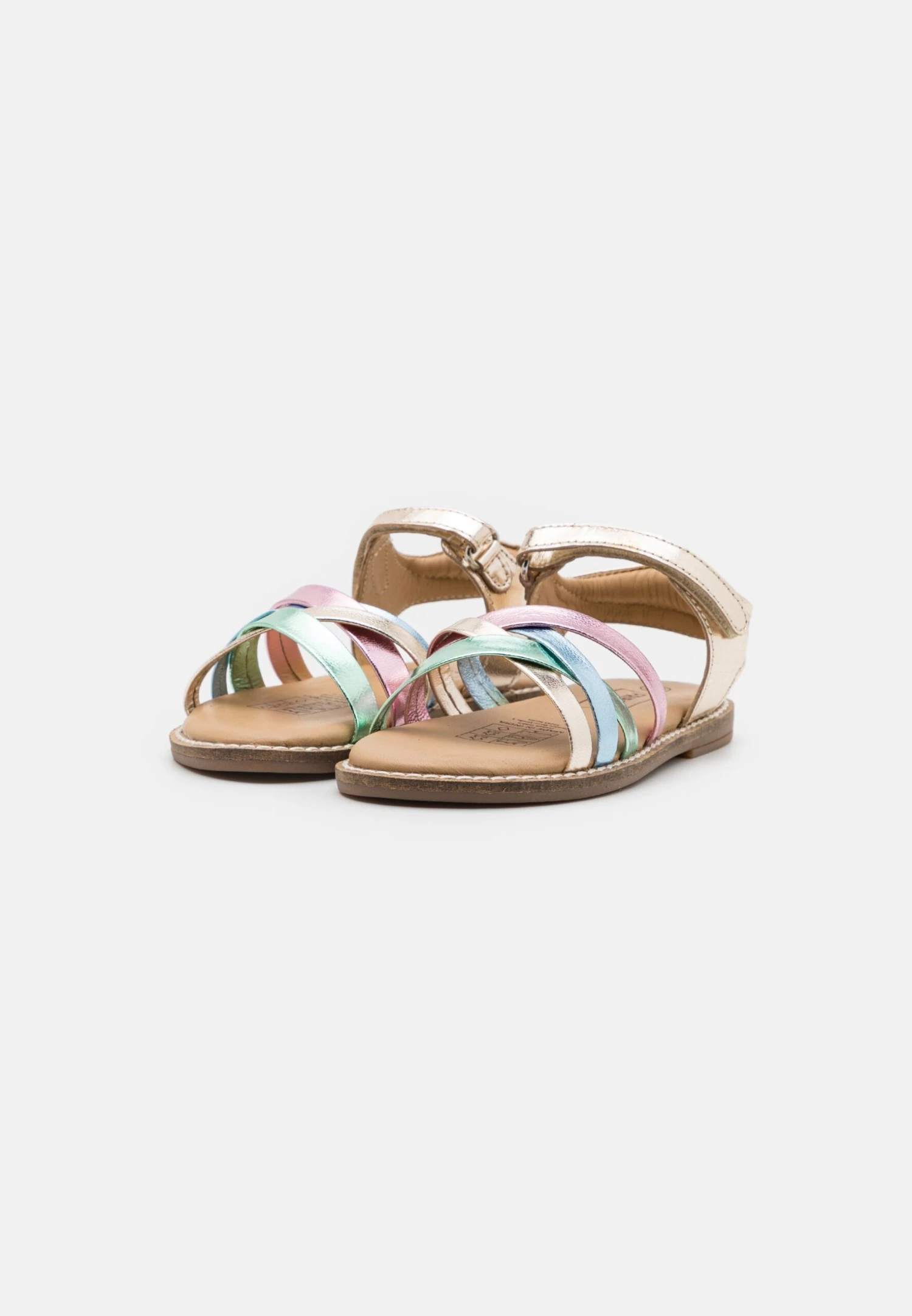 Friboo Leather - Sandalen - Multi-Coloured 4 Friboo Leather - Sandalen - Multi-Coloured - Afbeelding 2