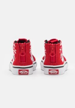 Vans Sk8-Hi Zip - Sneakers Hoog - Ferocious Flame Racing Red/Black -Kinder Verkoop 7e2acca9384f42dab3382cc7f5e8e0d8