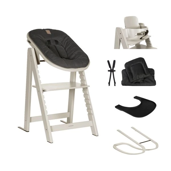 Kidsmill Up! Kinderstoel - 0+ / 6+ - Pakketdeal - Oatmeal 3 Kidsmill Up! Kinderstoel - 0+ / 6+ - Pakketdeal - Oatmeal