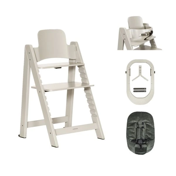 Kidsmill Up! Kinderstoel - 0+ - Pakketdeal - Oatmeal 3 Kidsmill Up! Kinderstoel - 0+ - Pakketdeal - Oatmeal