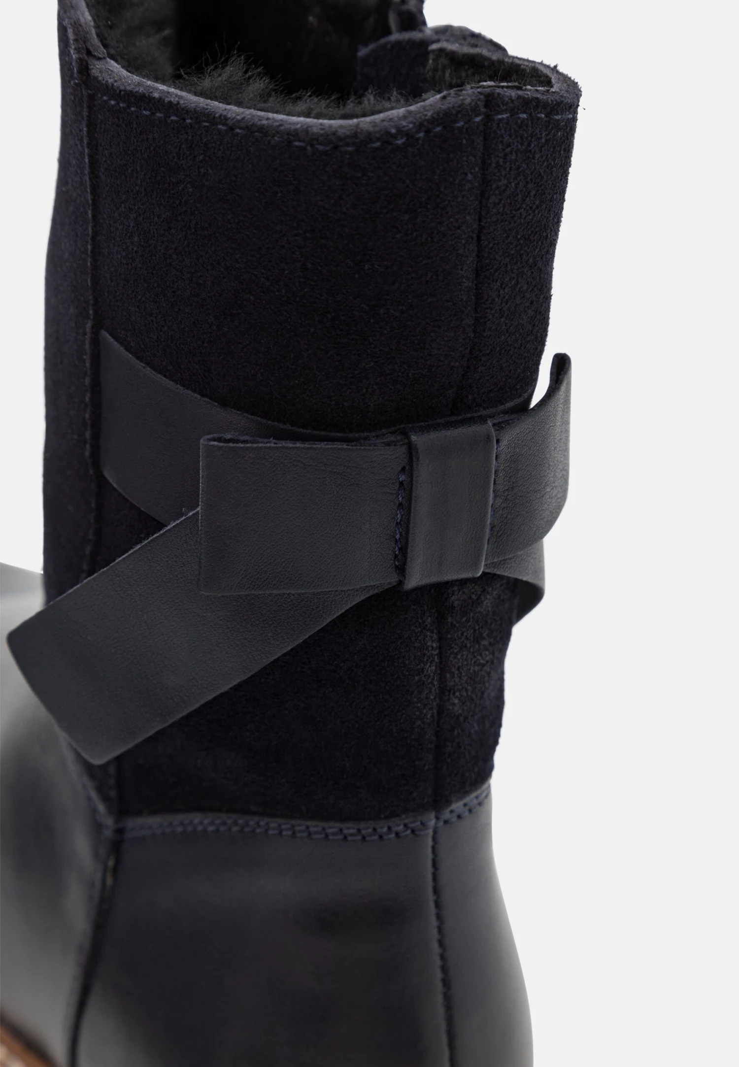 Friboo Leather - Korte Laarzen - Dark Blue 8 Friboo Leather - Korte Laarzen - Dark Blue - Afbeelding 6