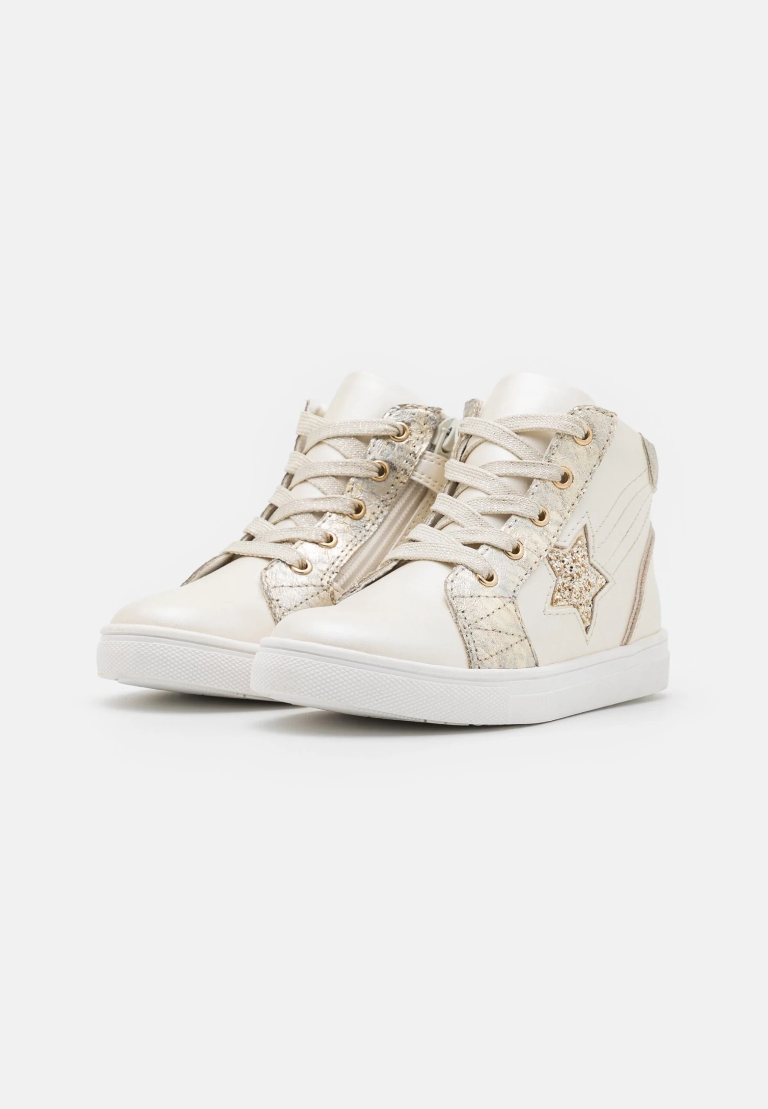 Friboo Sneakers Hoog - Off-White 4 Friboo Sneakers Hoog - Off-White - Afbeelding 2