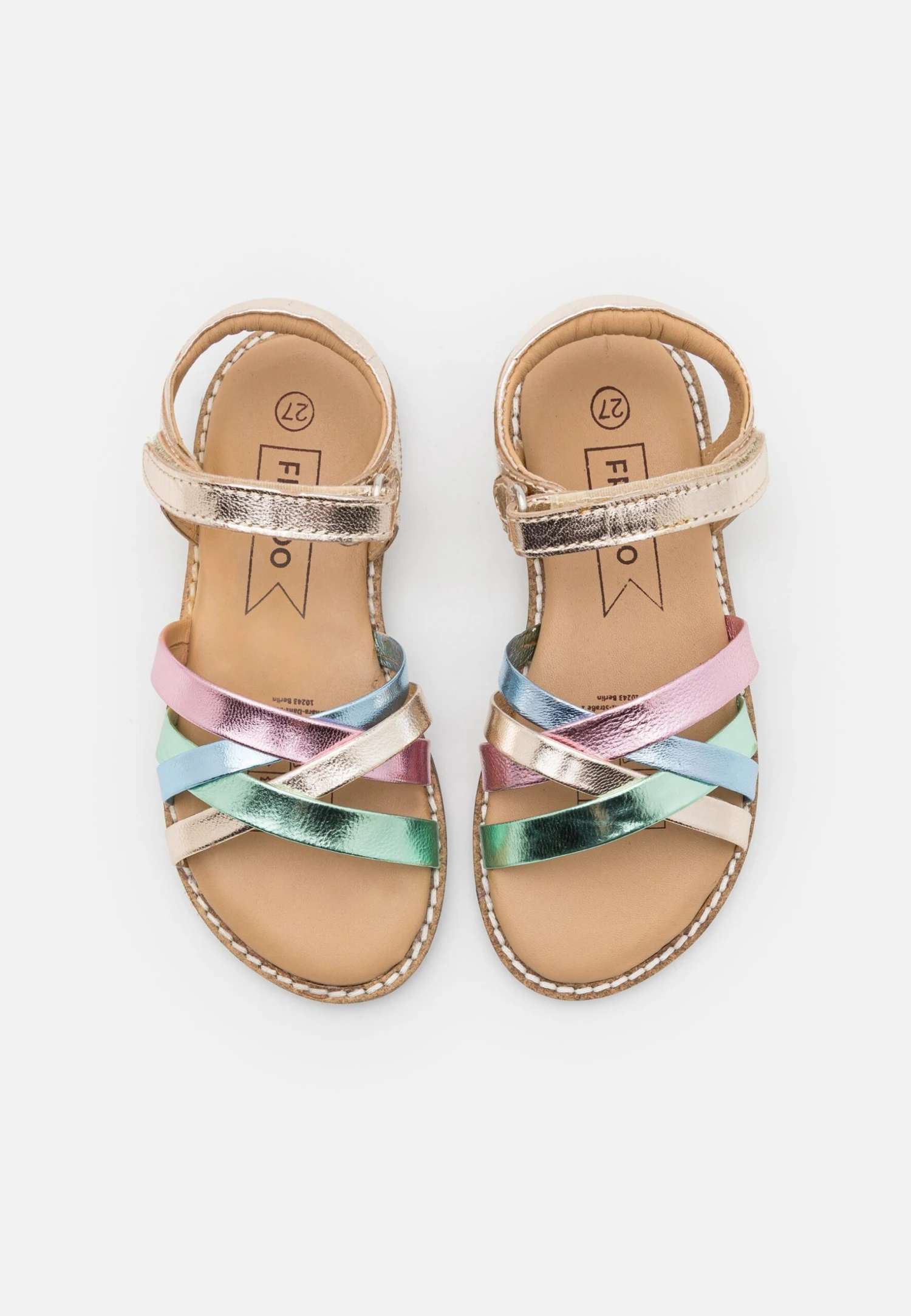 Friboo Leather - Sandalen - Multi-Coloured 6 Friboo Leather - Sandalen - Multi-Coloured - Afbeelding 4