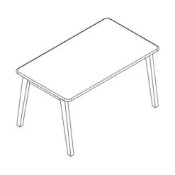 Bopita Ivar Kindertafel Rechthoekig Naturel / Wit 7 Bopita Ivar Kindertafel Rechthoekig Naturel / Wit -Kinder Verkoop ivar speeltafel tekening 0b53